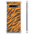 Samsung Galaxy S10+ Hybrid Suojakuori - Tiikeri