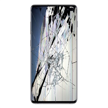 Samsung Galaxy S10+ LCD-näytön ja Kosketusnäytön Korjaus - Valkoinen