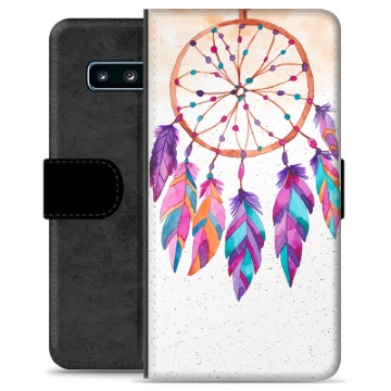 Samsung Galaxy S10+ Premium Lompakkokotelo - Unisieppari