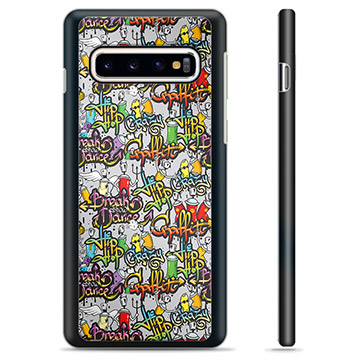 Samsung Galaxy S10+ Suojakuori - Graffiti
