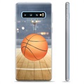 Samsung Galaxy S10+ TPU Suojakuori - Koripallo