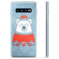 Samsung Galaxy S10+ TPU Suojakuori - Joulukarhu