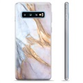 Samsung Galaxy S10+ TPU Suojakuori - Elegantti Marmori