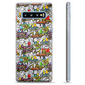 Samsung Galaxy S10+ TPU Suojakuori - Graffiti