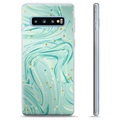 Samsung Galaxy S10+ TPU Suojakuori - Vihreä Minttu