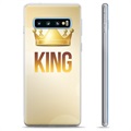 Samsung Galaxy S10+ TPU Suojakuori - Kuningas