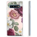 Samsung Galaxy S10+ TPU Suojakuori - Romanttiset Kukat