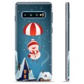 Samsung Galaxy S10+ TPU Suojakuori - Lumiukko