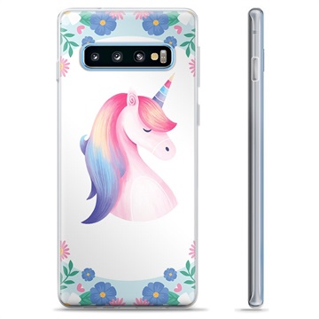 Samsung Galaxy S10+ TPU Suojakuori - Yksisarvinen