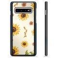Samsung Galaxy S10 Suojakuori - Auringonkukka