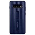 Samsung Galaxy S10+ Protective Standing Cover EF-RG975CBEGWW - Black / Blue