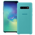 Samsung Galaxy S10+ Silikonikotelo EF-PG975TGEGWW - (Avoin pakkaus - Erinomainen) - Vihreä