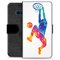 Samsung Galaxy S10e Premium Lompakkokotelo - Donkkaus