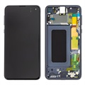 Samsung Galaxy S10e Etukuori & LCD Näyttö GH82-18852A - Musta