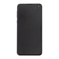 Samsung Galaxy S10e Etukuori & LCD Näyttö GH82-18852A - Musta