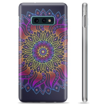 Samsung Galaxy S10e TPU Suojakuori - Värikäs Mandala