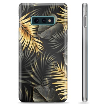 Samsung Galaxy S10e TPU Suojakuori - Kultaiset Lehdet