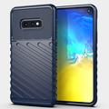 Samsung Galaxy S10e Thunder Sarja TPU Suojakuori - Sininen