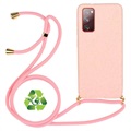 Saii Eco Line Samsung Galaxy S20 FE Suojakotelo Hihnalla