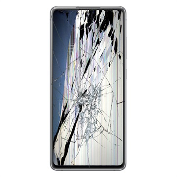 Samsung Galaxy S20 FE LCD-näytön ja Kosketusnäytön Korjaus - Cloud White
