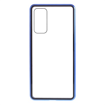 Samsung Galaxy S20 FE Magneettikotelo Panssarilasi - 9H sella - Sininen