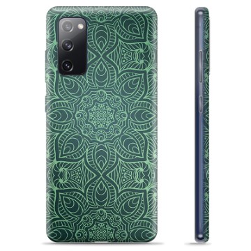 Samsung Galaxy S20 FE TPU Suojakuori - Vihreä Mandala