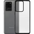 Samsung Galaxy S20 Ultra PanzerGlass ClearCase Antibakteerinen Kotelo - Musta / Kirkas