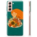 Samsung Galaxy S21 5G TPU Suojakuori - Inkivääri
