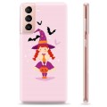 Samsung Galaxy S21 5G TPU Suojakuori - Halloween Tyttö