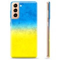 Samsung Galaxy S21+ 5G TPU Kotelo Ukrainan Lippu - Kaksisävyinen