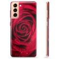 Samsung Galaxy S21+ 5G TPU Suojakuori - Ruusu