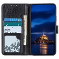 Samsung Galaxy S21+ 5G Lompakkokotelo Magneettisella Sulkijalla - Musta
