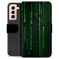 Samsung Galaxy S21 5G Premium Lompakkokotelo - Enkryptoitu