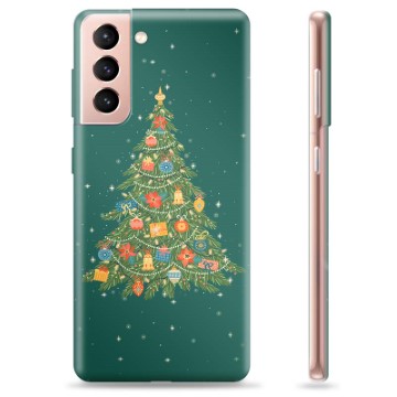 Samsung Galaxy S21 5G TPU Suojakuori - Joulukuusi