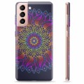 Samsung Galaxy S21 5G TPU Suojakuori - Värikäs Mandala