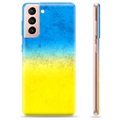 Samsung Galaxy S21 5G TPU Kotelo Ukrainan Lippu - Kaksisävyinen
