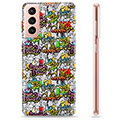Samsung Galaxy S21 5G TPU Suojakuori - Graffiti