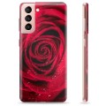 Samsung Galaxy S21 5G TPU Suojakuori - Ruusu