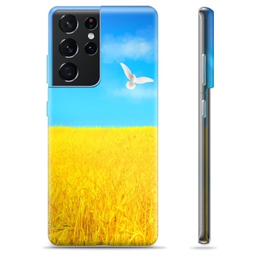 Samsung Galaxy S21 Ultra 5G TPU Kotelo Ukraina - Vehnäpelto