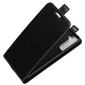 Samsung Galaxy S21 5G Pystymallinen Lompakkokotelo - Musta