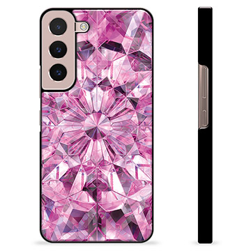 Samsung Galaxy S22 5G Suojakuori - Vaaleanpunainen Kristalli