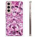 Samsung Galaxy S22 5G TPU Suojakuori - Vaaleanpunainen Kristalli