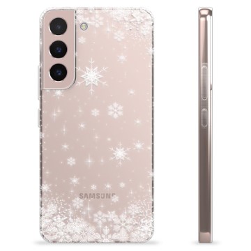 Samsung Galaxy S22 5G TPU Suojakuori - Lumihiutaleet