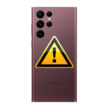 Samsung Galaxy S22 Ultra 5G Takakannen Korjaus - Burgundy Punainen