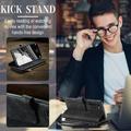 Samsung Galaxy S23 5G Caseme 2-in-1 Multifunctional Lompakkokotelo - Musta