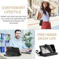 Samsung Galaxy S23 5G Caseme 2-in-1 Multifunctional Lompakkokotelo - Musta