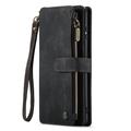 Samsung Galaxy S23 5G Caseme 2-in-1 Multifunctional Lompakkokotelo - Musta