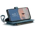 Samsung Galaxy S23 5G Caseme 2-in-1 Multifunctional Lompakkokotelo - Sininen