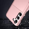Samsung Galaxy S23 5G Hybridikotelo Liukuvalla Korttipaikalla - Vert Armée