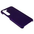 Samsung Galaxy S23 5G Kumipäällysteinen Muovikuori - Violetti
